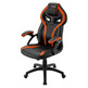 Cadeira Gaming Mars Gaming MGC118 Preto/Laranja