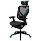 Cadeira Gaming Thunder X3 YAMA 7 Ultimate Ciano/Preto