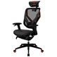 Cadeira Gaming Thunder X3 YAMA 7 Ultimate Preto/Vermelho