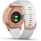 Smartwatch Garmin Vívomove Estilo GPS Oro Rosa y Blanco