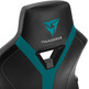 Thunderx3 cadeira gaming yc1 black ciano Azul