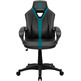 Thunderx3 cadeira gaming yc1 black ciano Azul