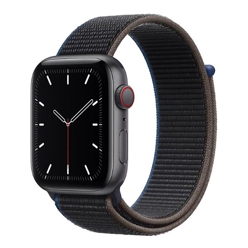 Apple Watch SE 44MM GPS/Cell Grey Space strap Carbon Sport L