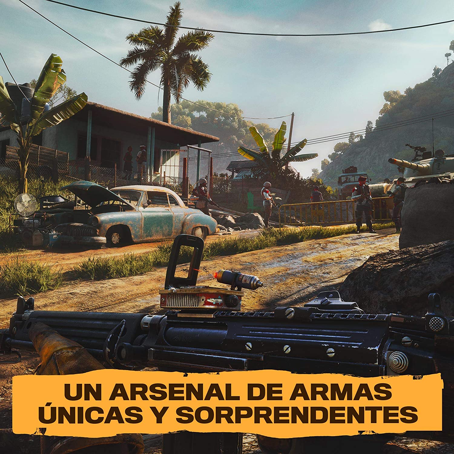 Far Cry 2: Liberando armas 