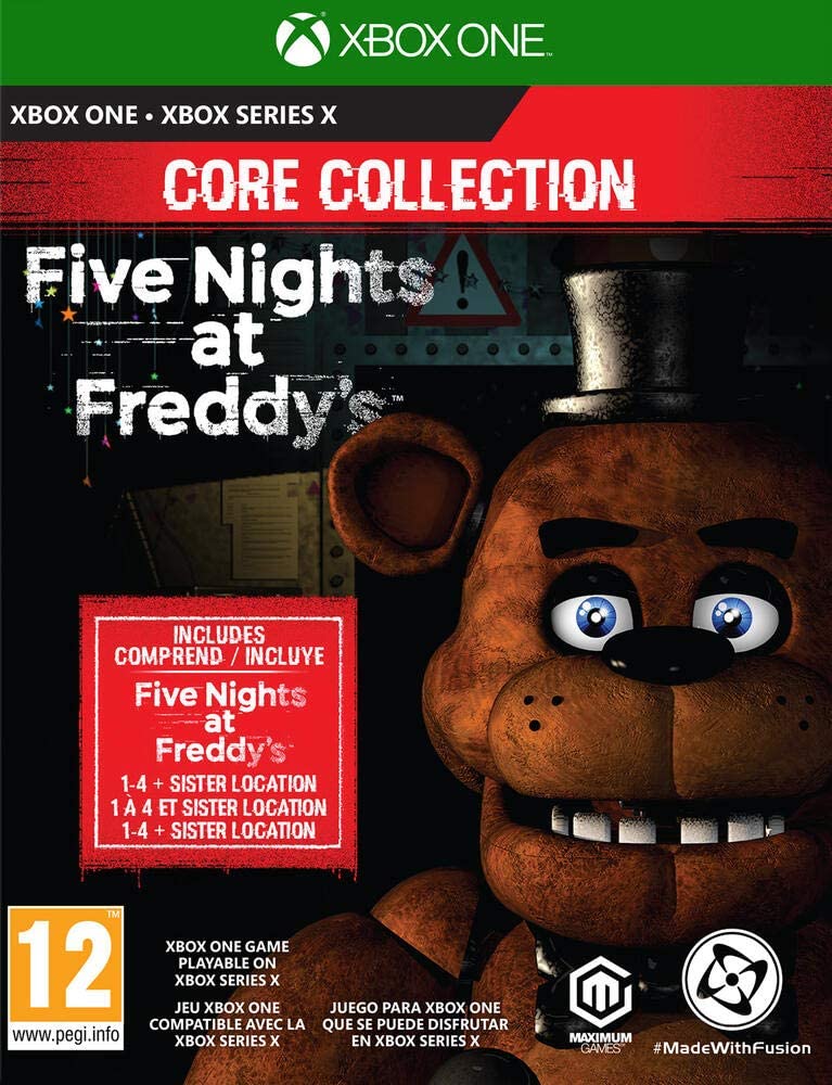 Jogo xbox 360 fnaf security breach