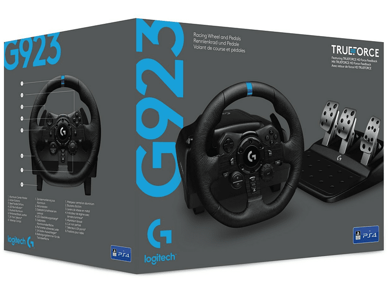 Novo volante da Logitech, G923 vem com sistema de feedback ainda