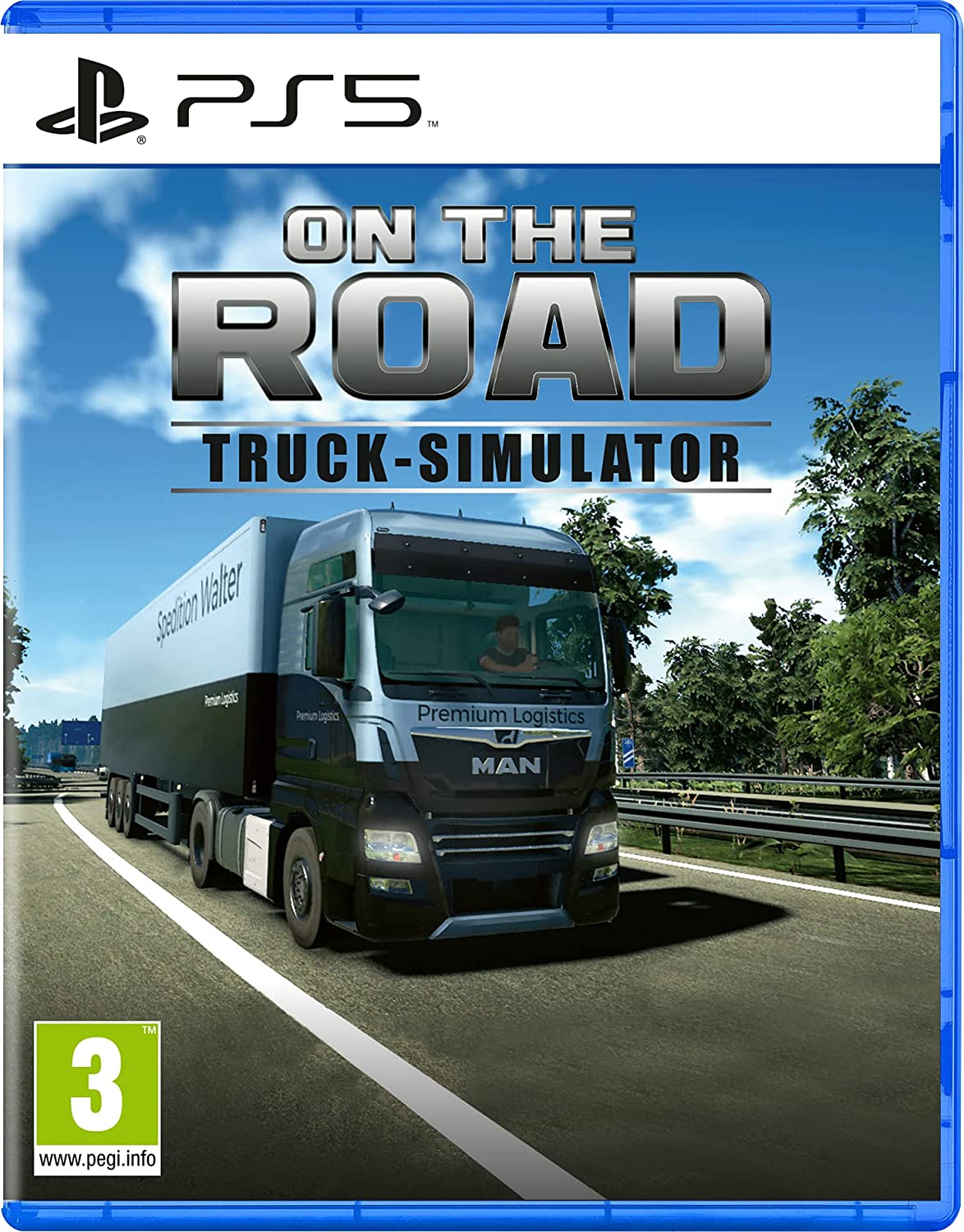Simulador de caminhão de PS4 e Xbox One