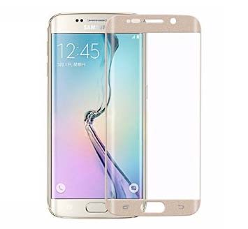 Cristal Temperado para Samsung Galaxy 6 Edge Gold